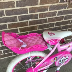 Used Huffy PRINCES 16 IN TRAINING BIKE Training Wheel Bike Girls Pink 16