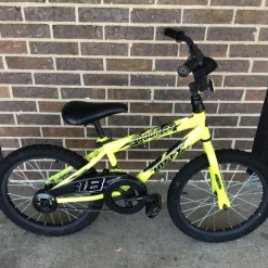 Used Huffy ROCK IT 18 IN BOYS BMX BIKE BMX Bike Boys Yellow 18