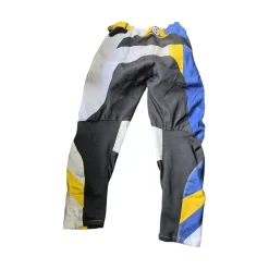 Used HUSQVARNA MOTO PANTS SIZE 36 Adult Bottom Navy Blue LG