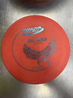 Used Innova DX TEE-BIRD Disc Golf Driver Red