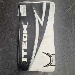 Used Itech RX5 GOALIE BLOCKER Senior Goalie Blocker Black And White