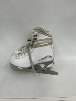 Used Jackson 450 Girls Figure Skate White Junior 04