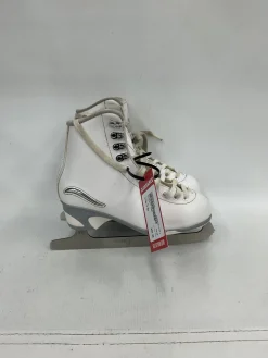 Used Jackson 450 Girls Figure Skate White Junior 04