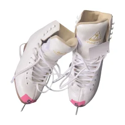 Used Jackson ARTISE PLUS FIGURE SKATES SZ 5.5 WomensFigure Skate White Senior 5.5