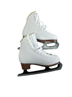 Used Jackson ARTISTE NEW Girls Figure Skate White Youth 13.5