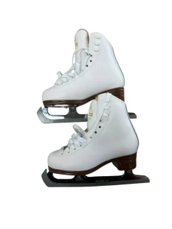 Used Jackson ARTISTE NEW Girls Figure Skate White Youth 11.5