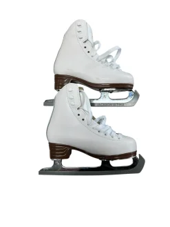 Used Jackson ARTISTE NEW Girls Figure Skate White Youth 11.5