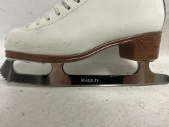 Used Jackson CLASSIQUE 1890 Girls Figure Skate White Junior 04