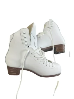 Used Jackson CLASSIQUE Girls Figure Skate White Junior 04