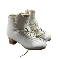Used Jackson FREESTYLE Girls Figure Skate White Junior 05