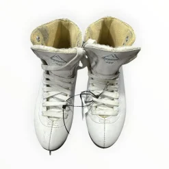 Used Jackson GLACIER Girls Softboot Skate White Junior 03