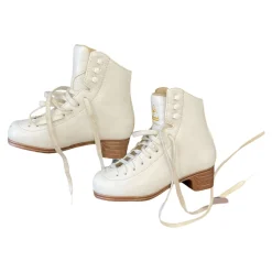 Used Jackson MYSTIQUE Girls Figure Skate White Junior 01
