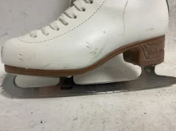 Used Jackson MYSTIQUE Girls Figure Skate White Junior 02