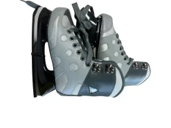 Used Jackson RENTAL Girls Softboot Skate Grey Youth 13.0