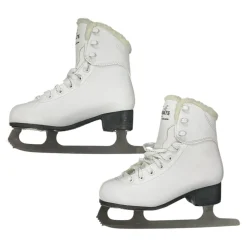 Used Jackson SOFT SKATE Girls Figure Skate White Junior 02