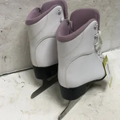 Used Jackson SOFT SKATE Womens Softboot Skate White Senior 4