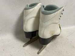 Used Jackson SOFT SKATE Womens Softboot Skate White Senior 8
