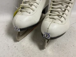 Used Jackson SOFT SKATE Womens Softboot Skate White Senior 8
