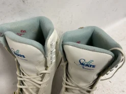 Used Jackson SOFT SKATE Womens Softboot Skate White Senior 8