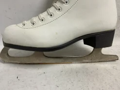 Used Jackson SOFT SKATE Womens Softboot Skate White Senior 8