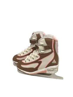 Used Jackson SOFTBOOT WomensFigure Skate Brown Senior 6