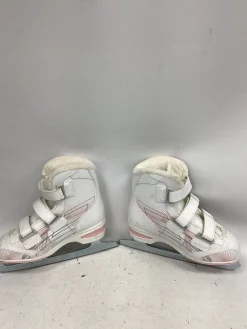 Used Jackson SOFTEC Girls Figure Skate White Junior 03