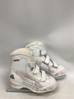 Used Jackson SOFTEC Girls Figure Skate White Junior 03