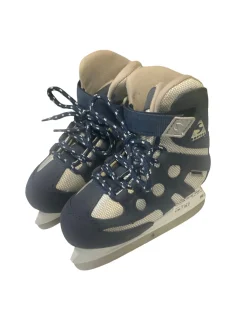 Used Jackson SOFTEC SPORT Boys Softboot Skate Navy Blue Youth 08.0
