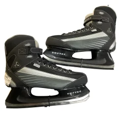 Used Jackson SOFTTEC ICE SKATES SZ 10 MENS Mens Figure Skate Black Senior 10
