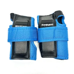 Used JBM PAD SET Skateboard Elbow Pads Royal Blue Youth