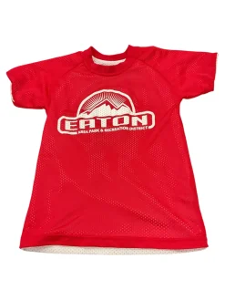 Used JERSEY Soccer Top Yth Red Youth