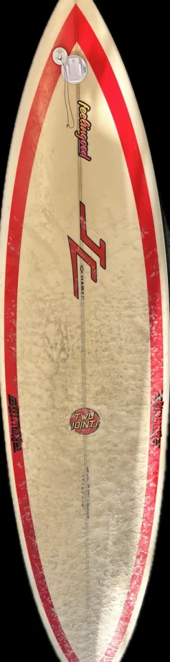 Used JL Designs HAWAII Surfboard White 7Ft 2In