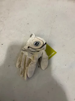 Used Jr Golf Glove White SM