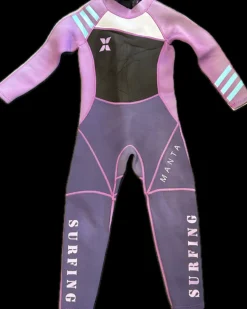 Used Junior Full Wetsuit Purple JR 10
