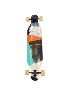 Used JUNLI LONGBOARD Longboard Black Long