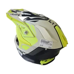 Used JUST1 J18 PULSAR MTX HELMET Junior Helmet White SM
