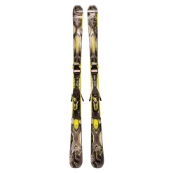 Used K2 AMP 80X Mens DH Ski/Binding Black 170 cm