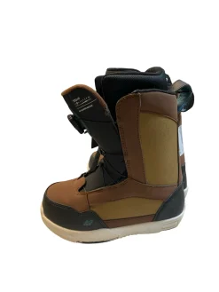 Used K2 BOA Boys Snowboard Boots Brown Junior 04