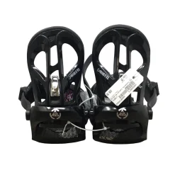 Used K2 CASSETTE Womens Binding Only Black SM