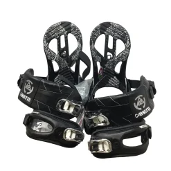 Used K2 CASSETTE Womens Binding Only Black SM