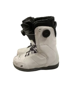 Used K2 CONTOUR SZ 8.5 WMNS Womens Snowboard Boots White Senior 8.5