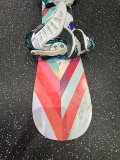 Used K2 ELAN LOL00 138 Womens Board/Bindings Purple 138 cm
