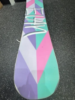 Used K2 ELAN LOL00 138 Womens Board/Bindings Purple 138 cm