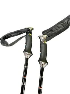 Used K2 EXO 6 SPEED CARBON COMPOSITE Mens DH Ski Pole Black 125 cm / 50 in