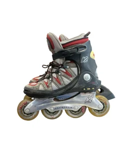 Used K2 FLIGHT ALX-W SZ 6.5 Senior Rec Fitness Skates Black Senior 6.5