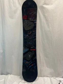Used K2 ILLUSION Mens Snowboard Only Black 147 cm
