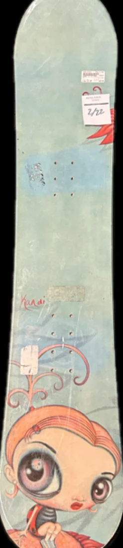 Used K2 KANDI Girls Snowboard Only Teal 131 cm
