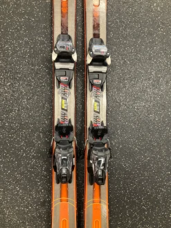 Used K2 KONIC Mens DH Ski/Binding Orange 177 cm