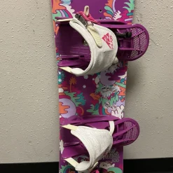 Used K2 LIL KANDI Girls Board/Binding Purple 100 cm