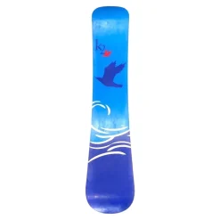 Used K2 LUNA Womens Snowboard Only Royal Blue 147 cm